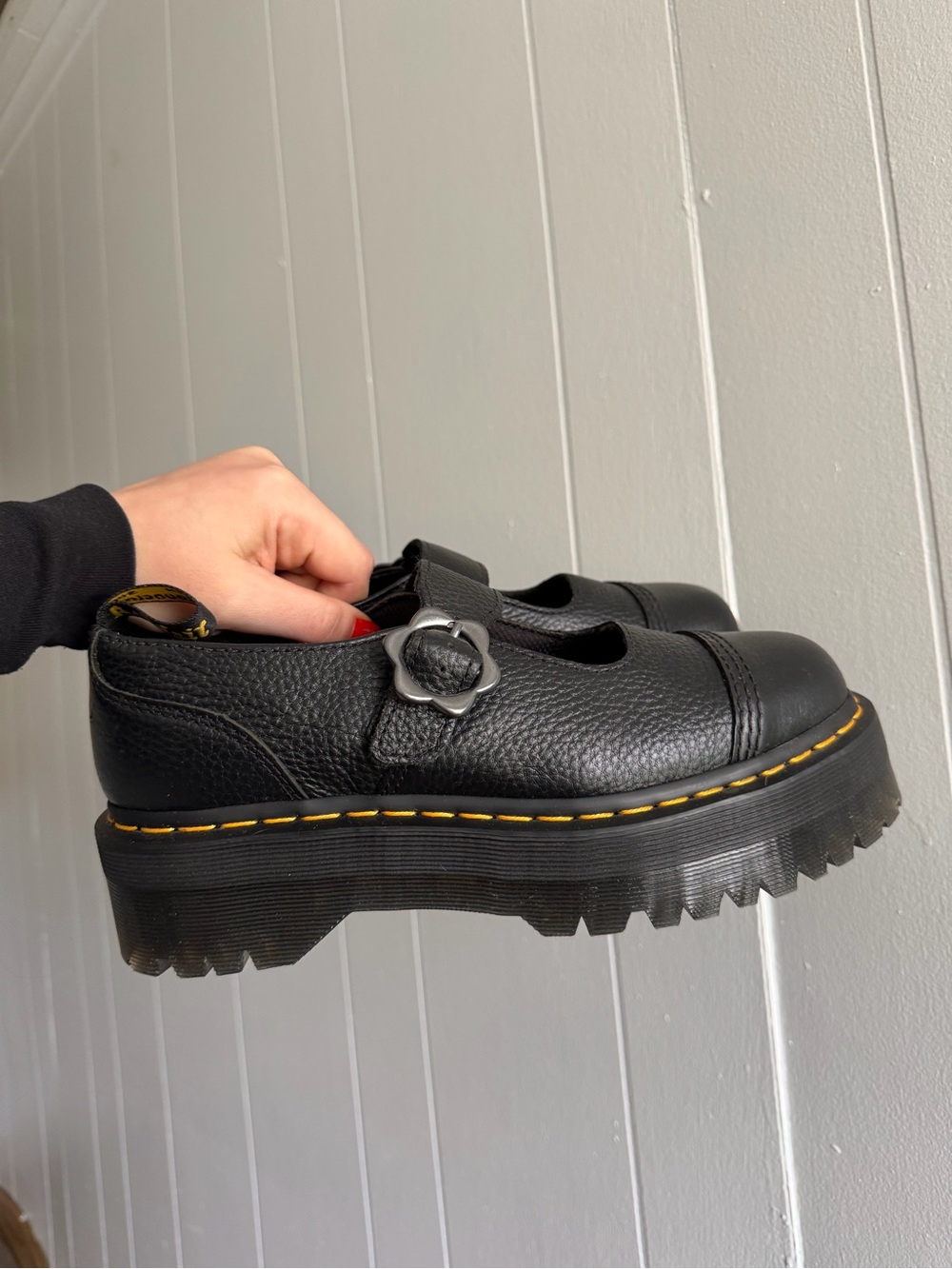 Dr. Marten black Addina Mary Janes